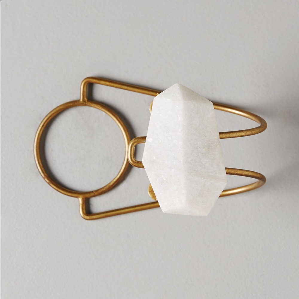 NWT Anthropologie Marble Curtain Tieback